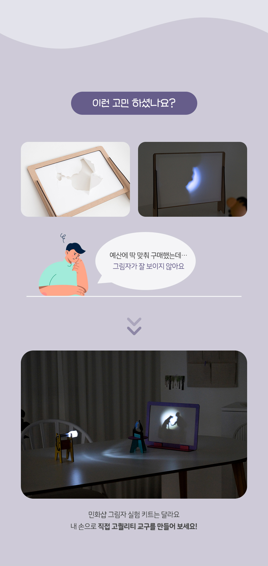그림자 실험 키트