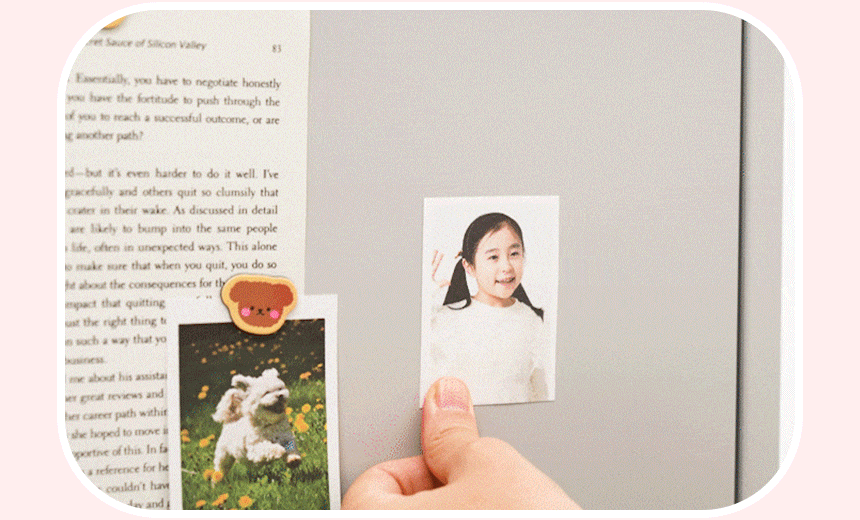 미니 자석 액자 집