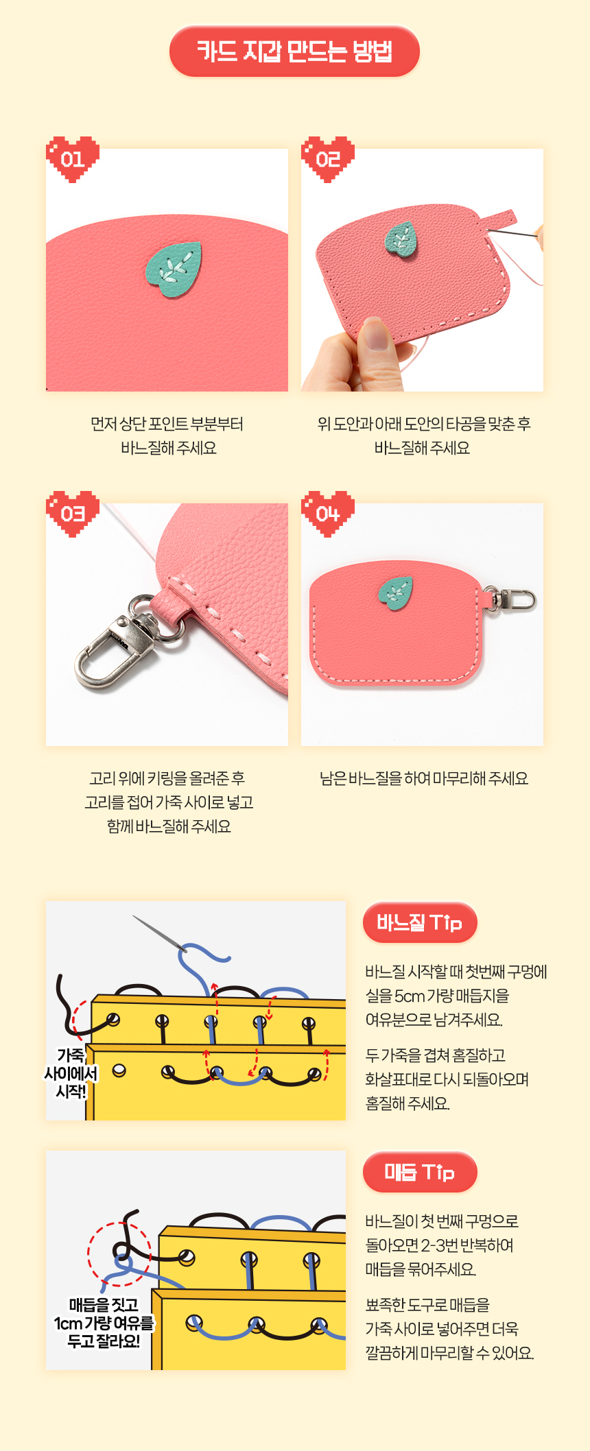 과일 카드지갑